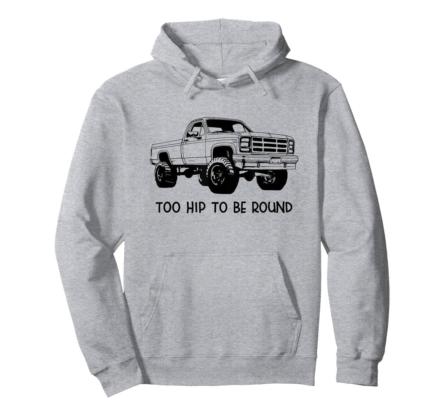 Square Body Truck - Too Hip To Be Round - Squarebody T-Shirt