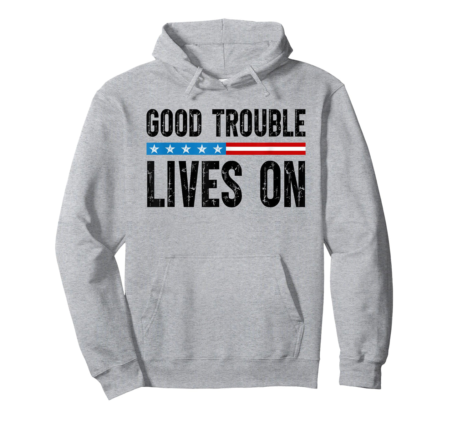 Good Necessary Trouble Lives On Rainbow USA Flag Resistance T-Shirt