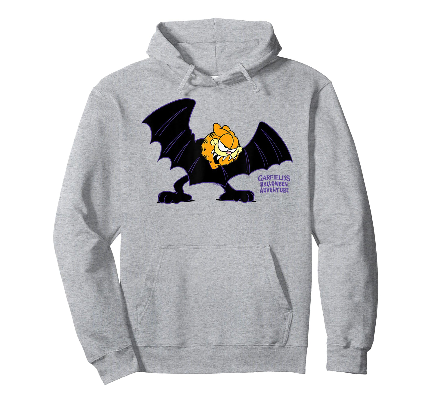 Garfield Spooky Bat Costume Halloween Cartoon Cat Men Women Kids T-Shirt