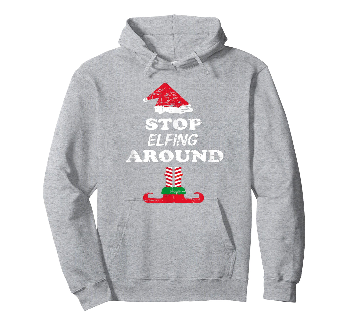 Funny Stop Elfing Around Christmas T-Shirt