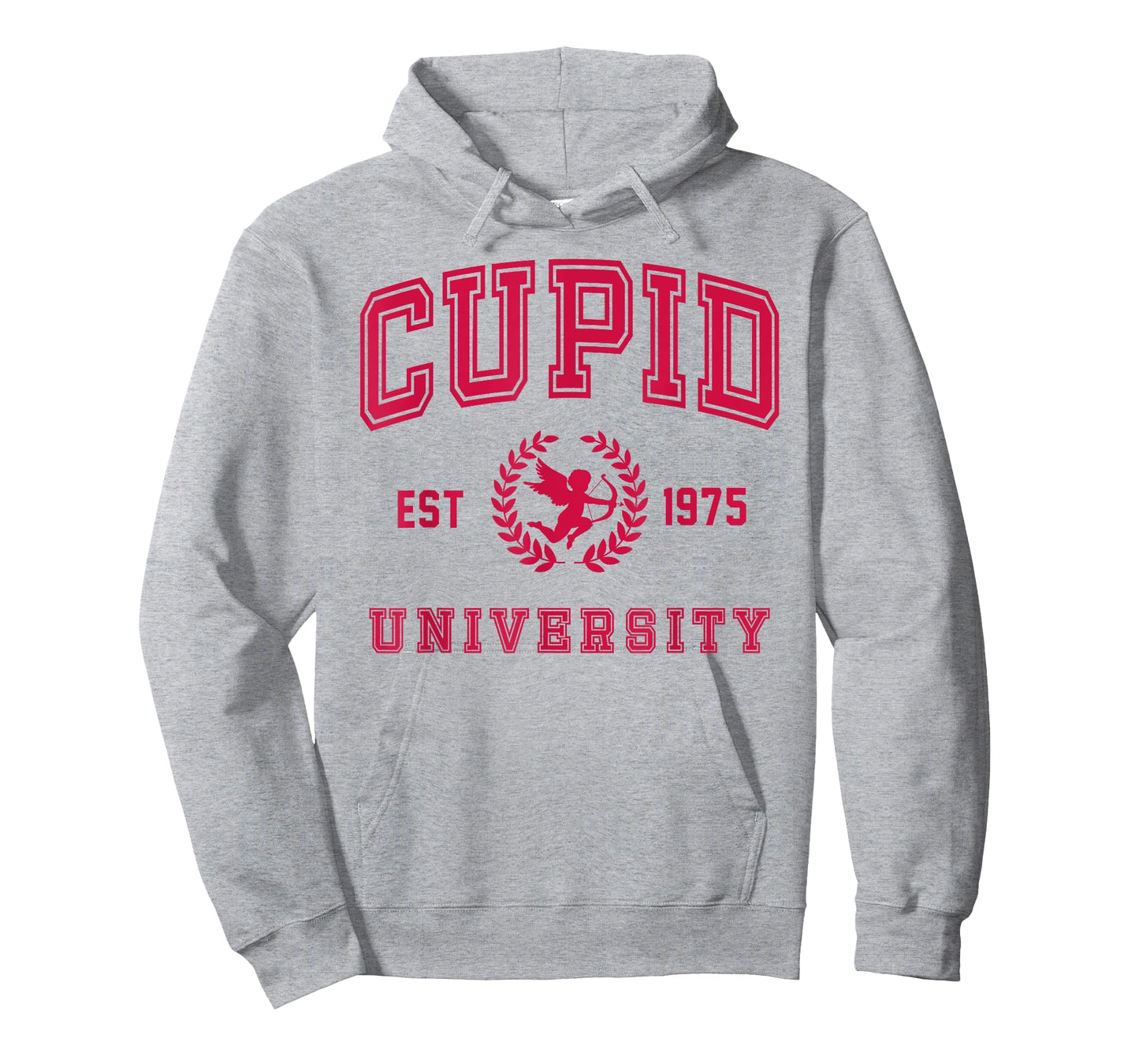 Cupid University Cute Cherub Valentines Day Crest T-Shirt
