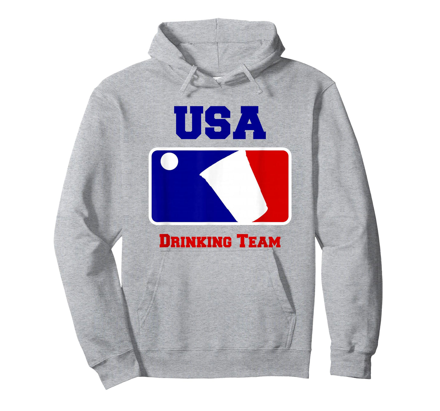 USA Drinking Team Funny Party Beer Pong Game T-Shirt