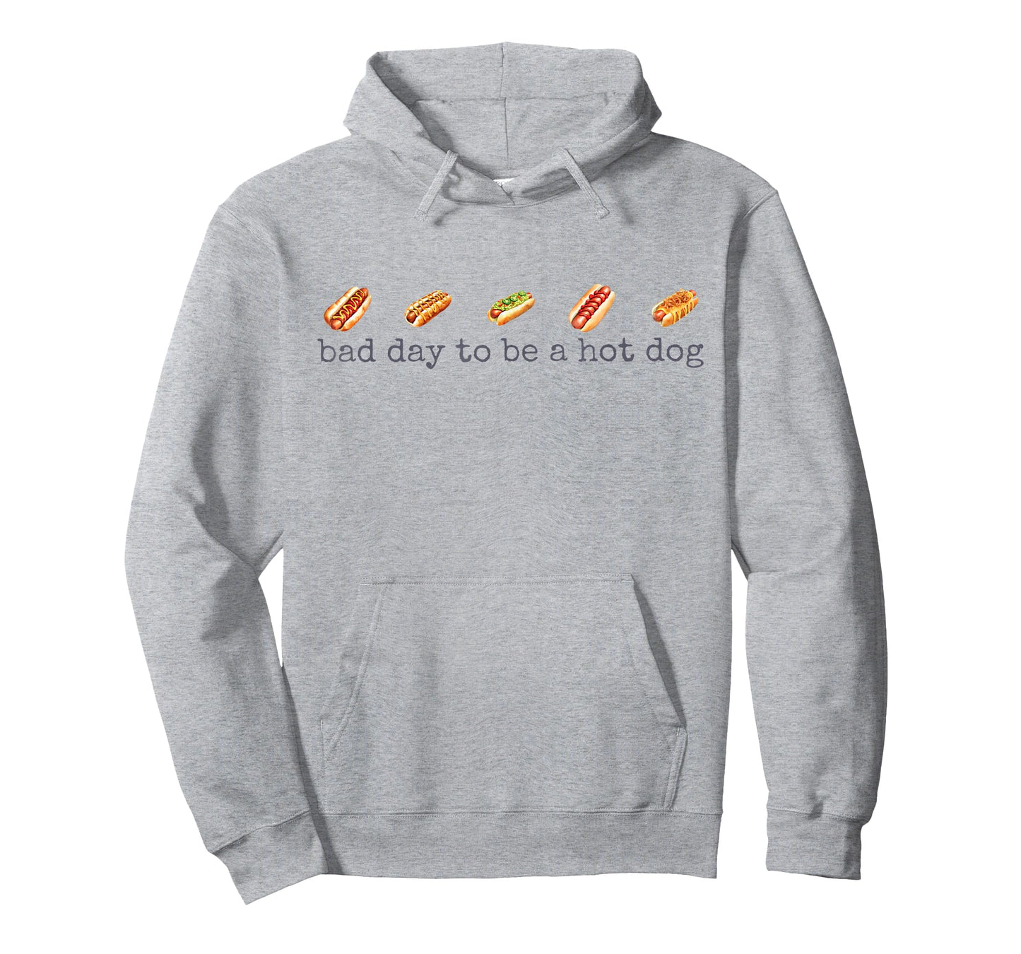 Funny 4th of July Independence Day Bad Day to Be A Hotdog T-Shirt