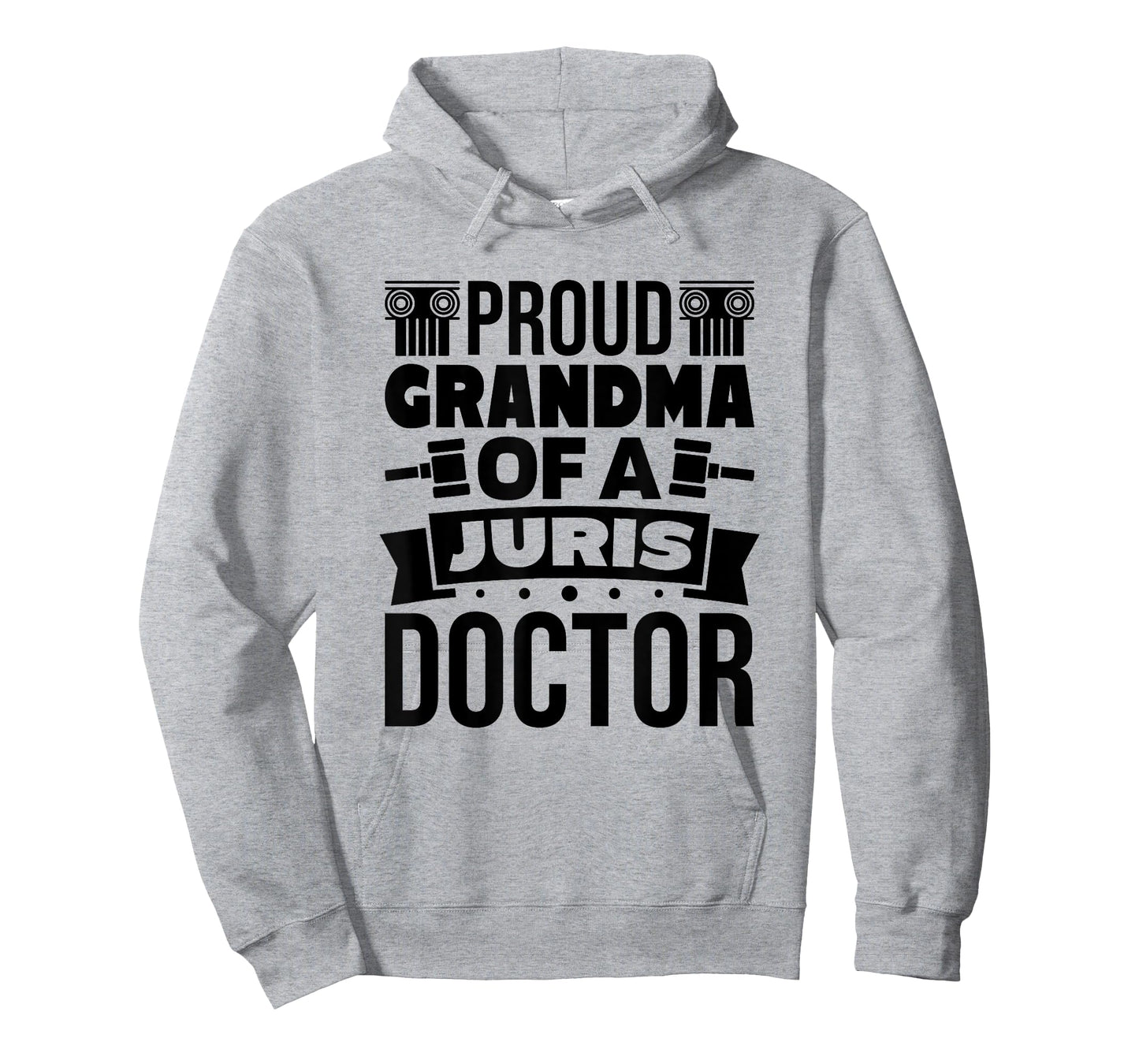 Grandma Of A Juris Doctor Lawyer, Law School Graduate T-Shirt