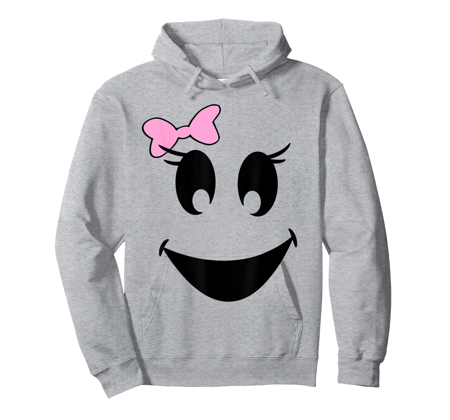 Cute Girl Ghost With Bow Ghoul Face Halloween T Shirt