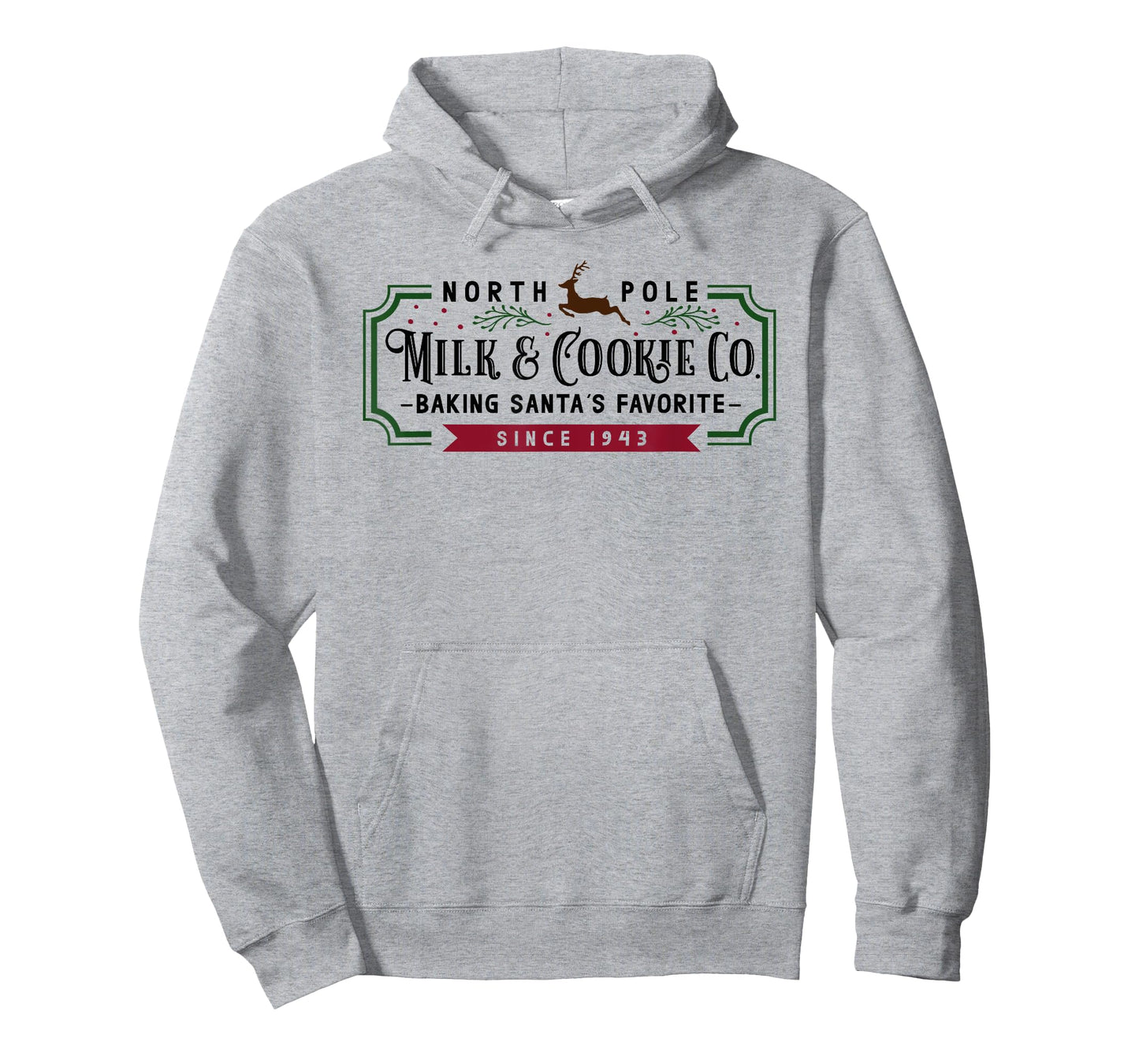 Christmas North Pole Milk and Cookie Co T-Shirt