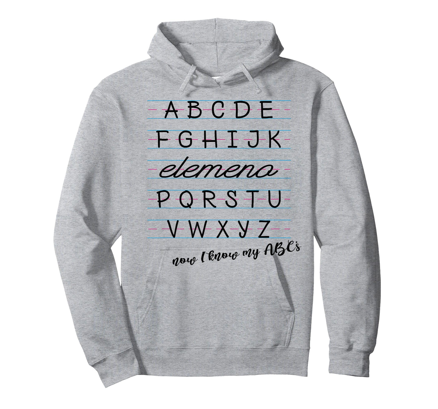 ABC Elemeno Shirt Alphabet Kindergarten Preschool Teacher T-Shirt