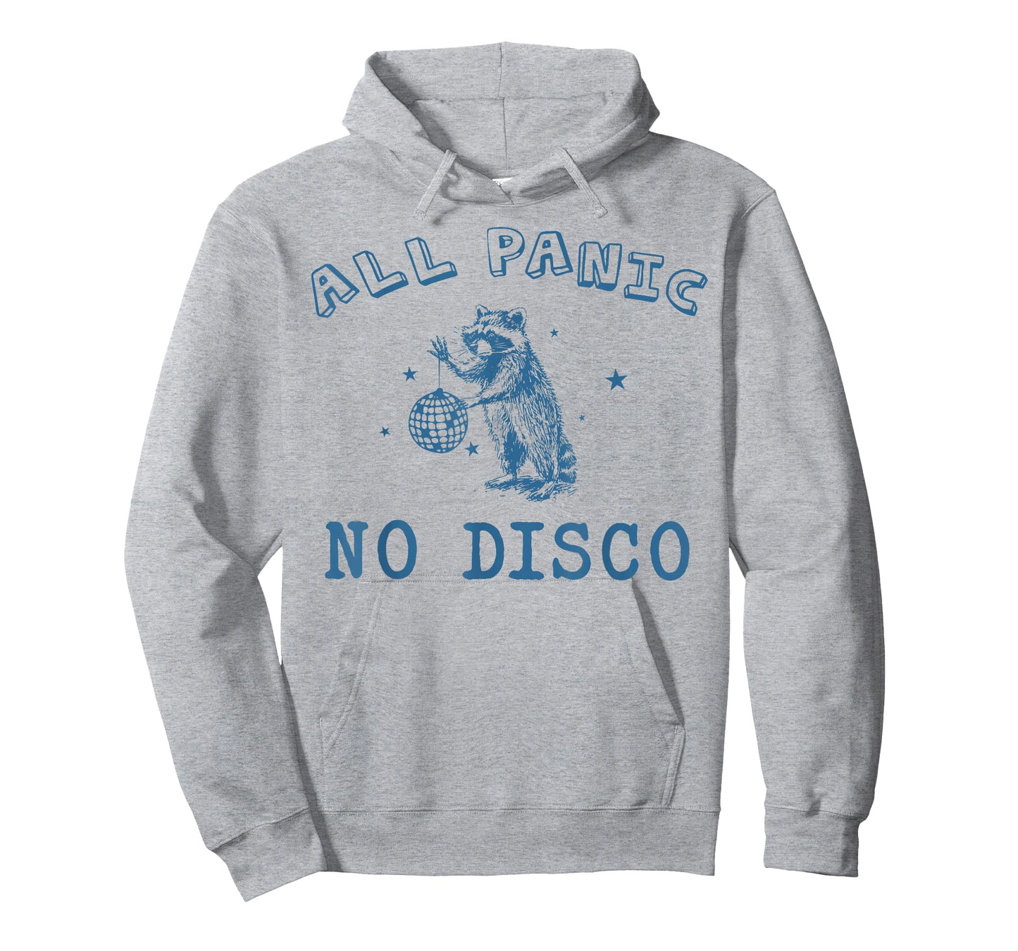 All Panic No Retro Disco Street Trash Cat Possum Raccoon T-Shirt