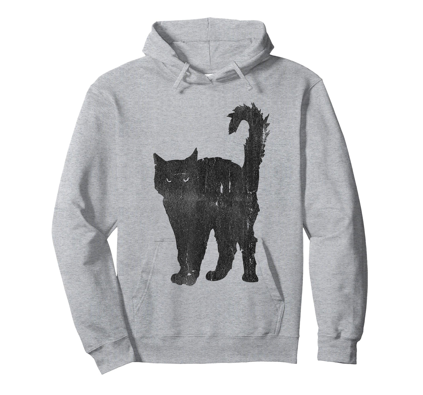 Awesome Punk Rock Black Cat T-Shirt Mens & Womens T-Shirt