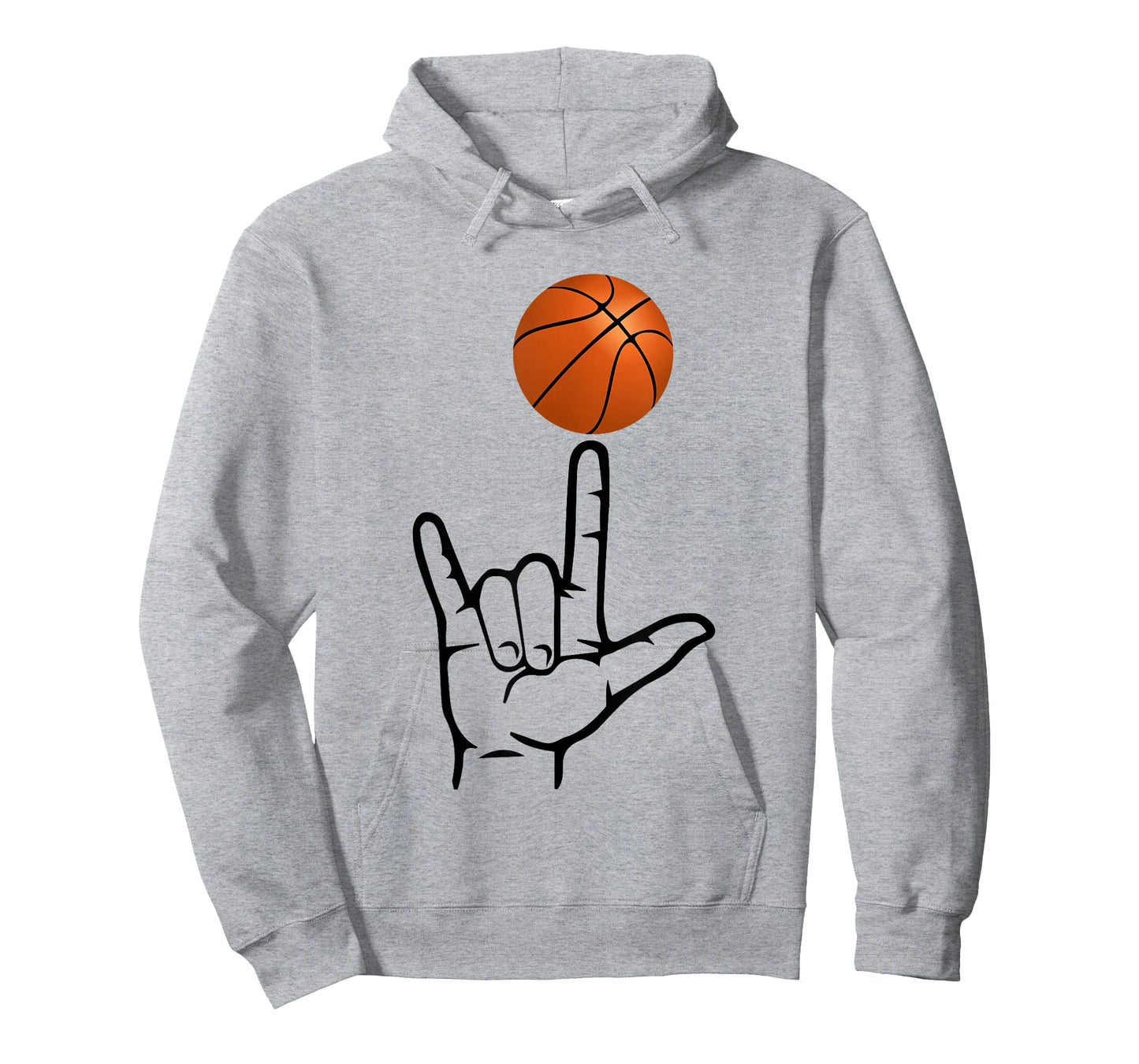 ASL Sign Language Shirt for Basketball Player Deaf Gifts T-Shirt