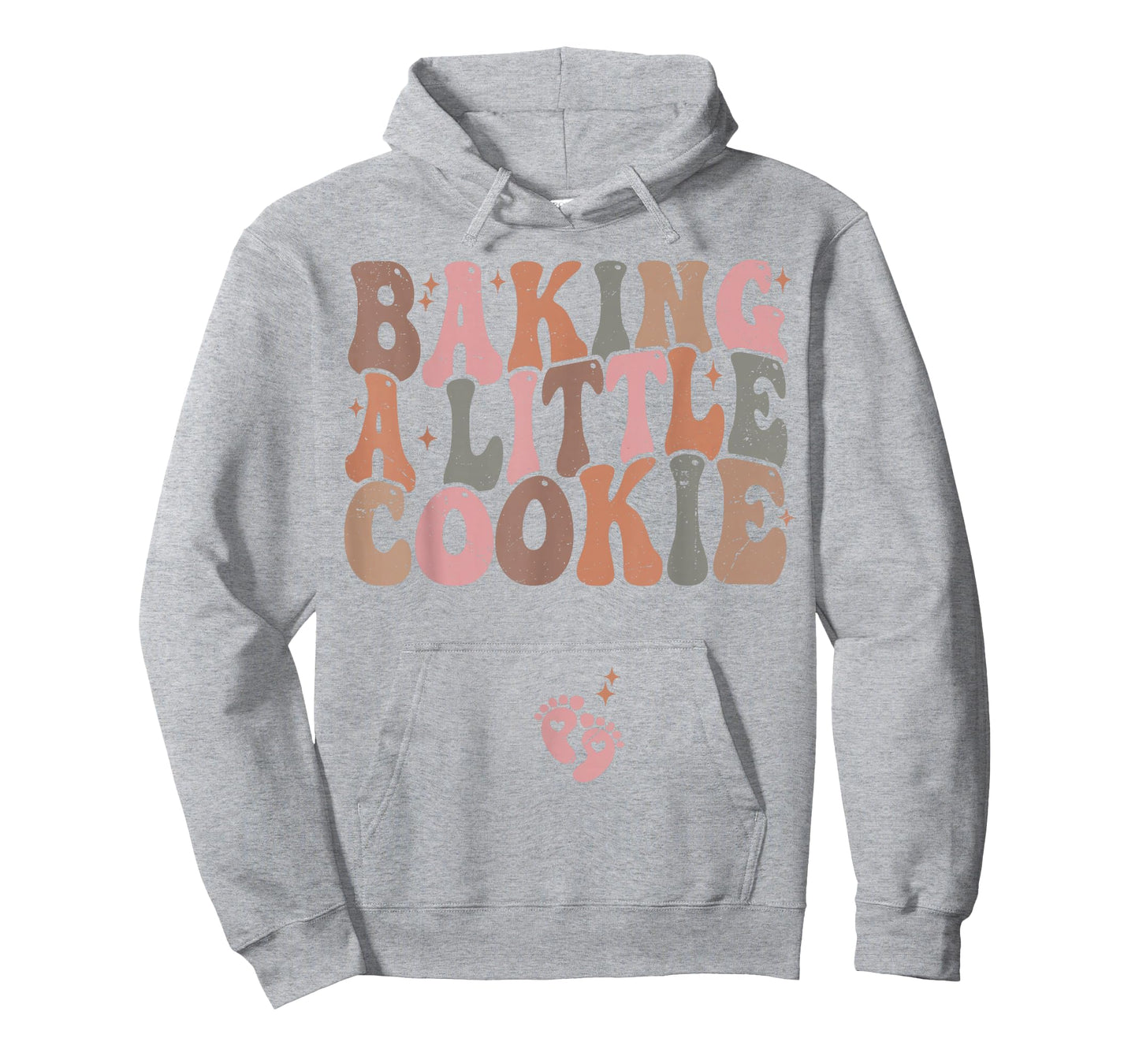 Baking a Little Cookie Christmas Pregnancy Announcement T-Shirt