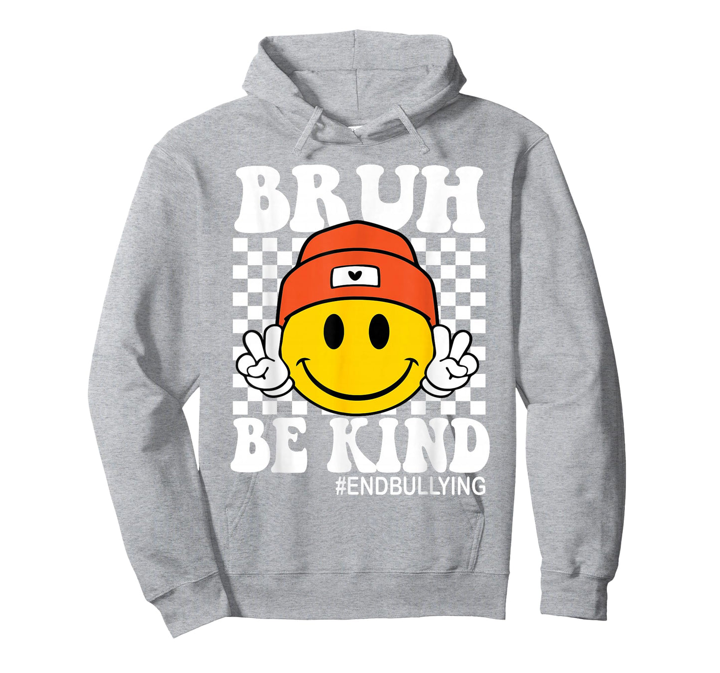 Bruh Be Kind Unity Day Orange Boy Kid Anti Bullying Kindness T-Shirt