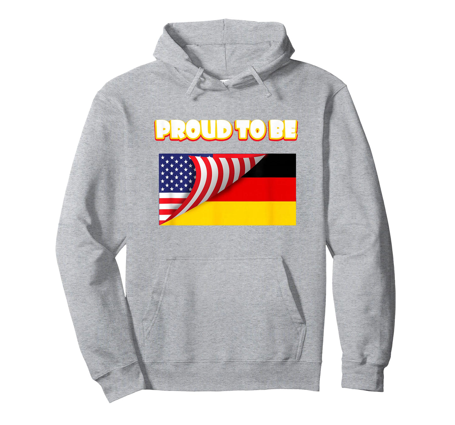 Proud to be German and American Flag T-shirt T-Shirt
