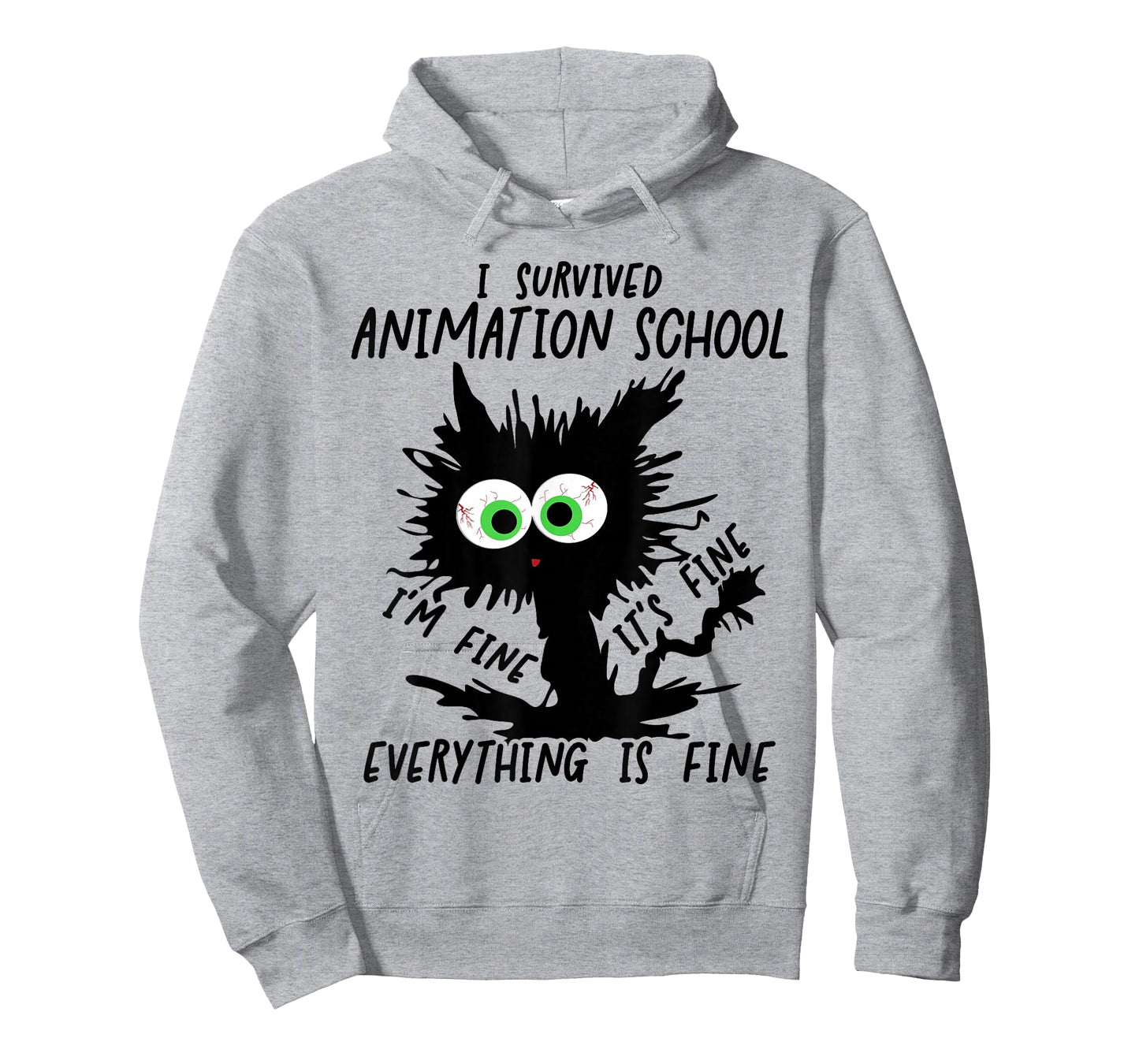 I Survived Animation School Graduation 2026 T-Shirt