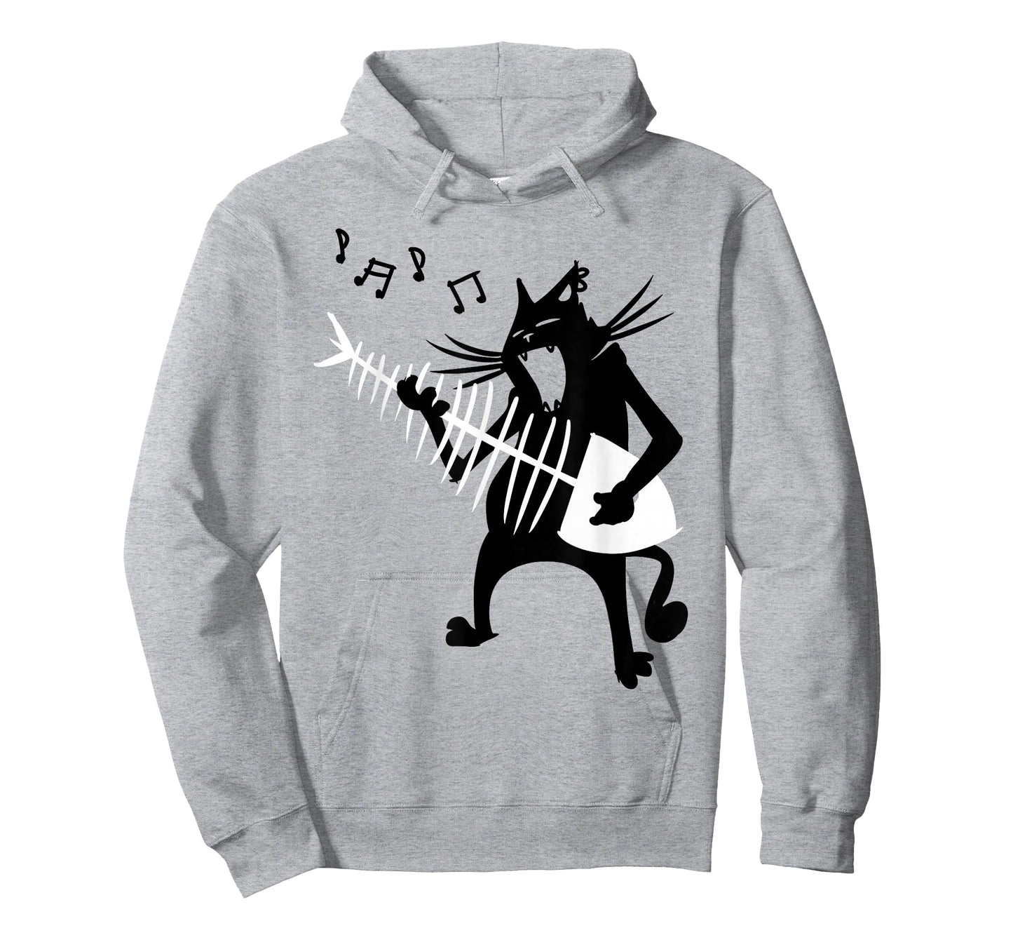 Cat Playing Guitar Music Lover Rock Roll Christmas Gift Tee T-Shirt