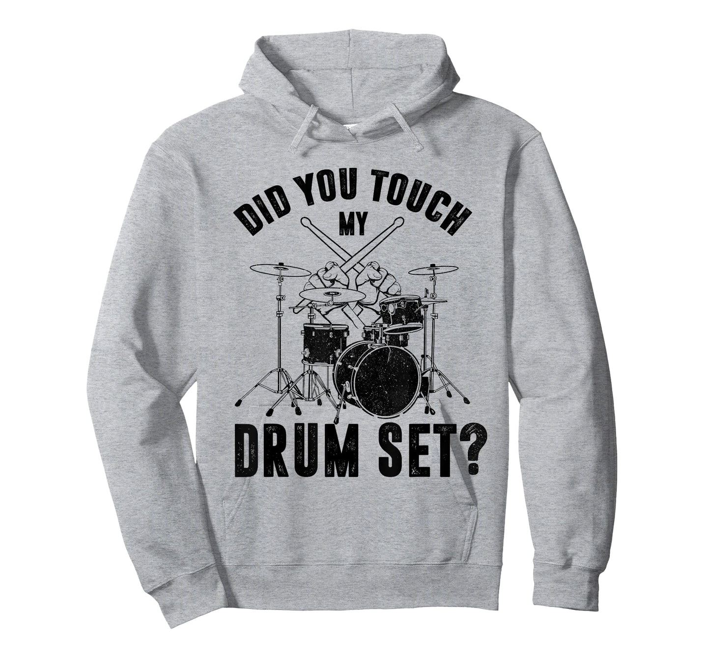 Funny Drummer Percussion Drums Did You Touch My Drum Set T-Shirt