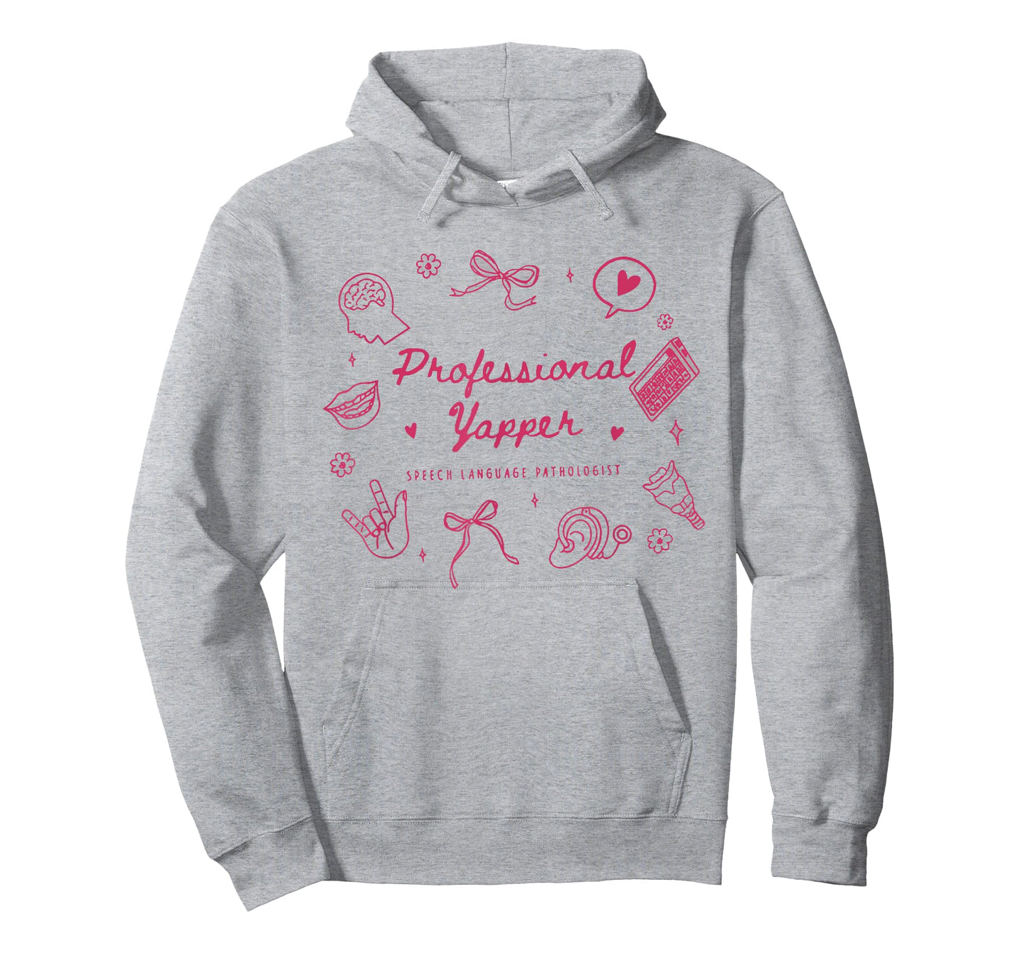 Professional Yapper Funny Speech Language Pathologist SLP T-Shirt