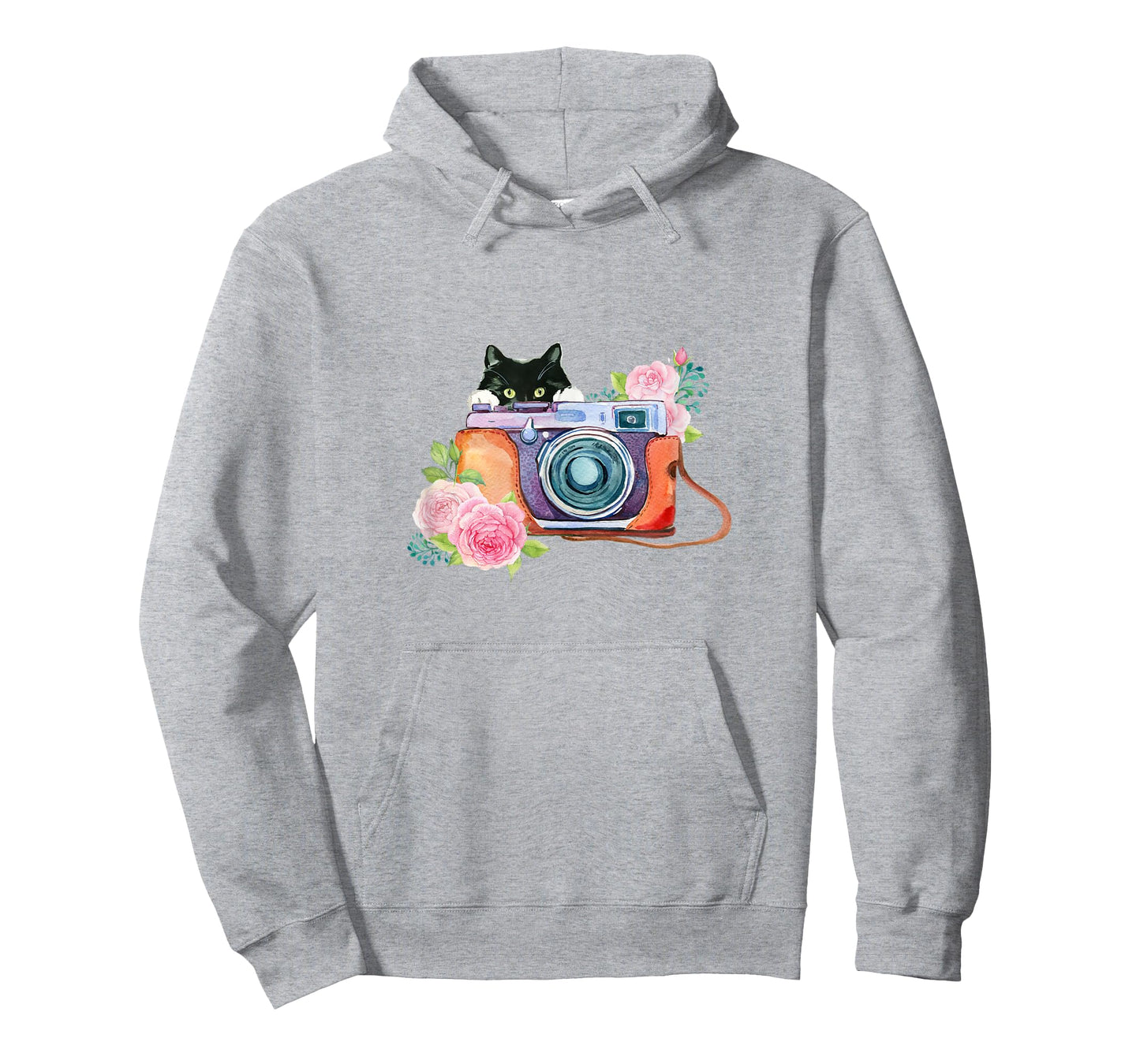 Photography and Cat Lover T Shirt - Photographer Camera Tee T-Shirt for Men Women Girls Kids