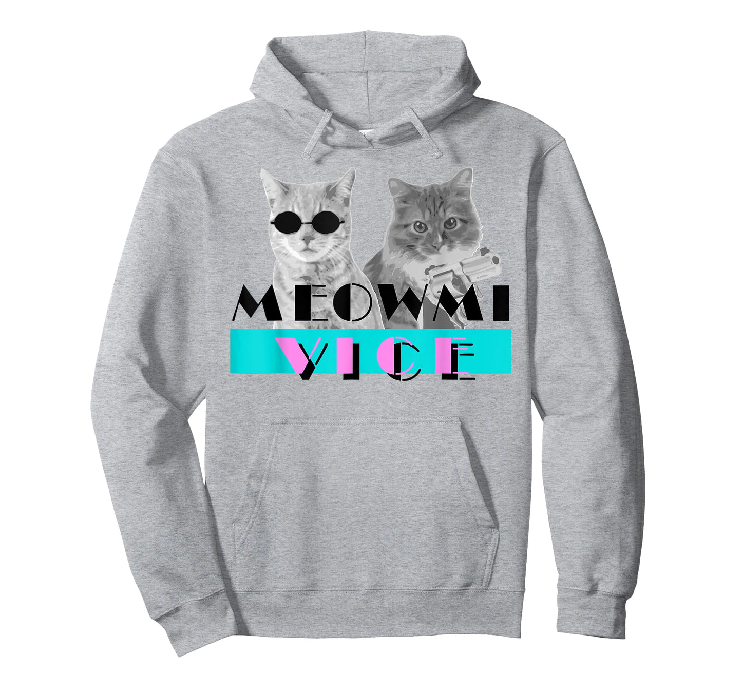 Kitten Meowmi Vice 80s Miami Funny Cat Lover T-Shirt