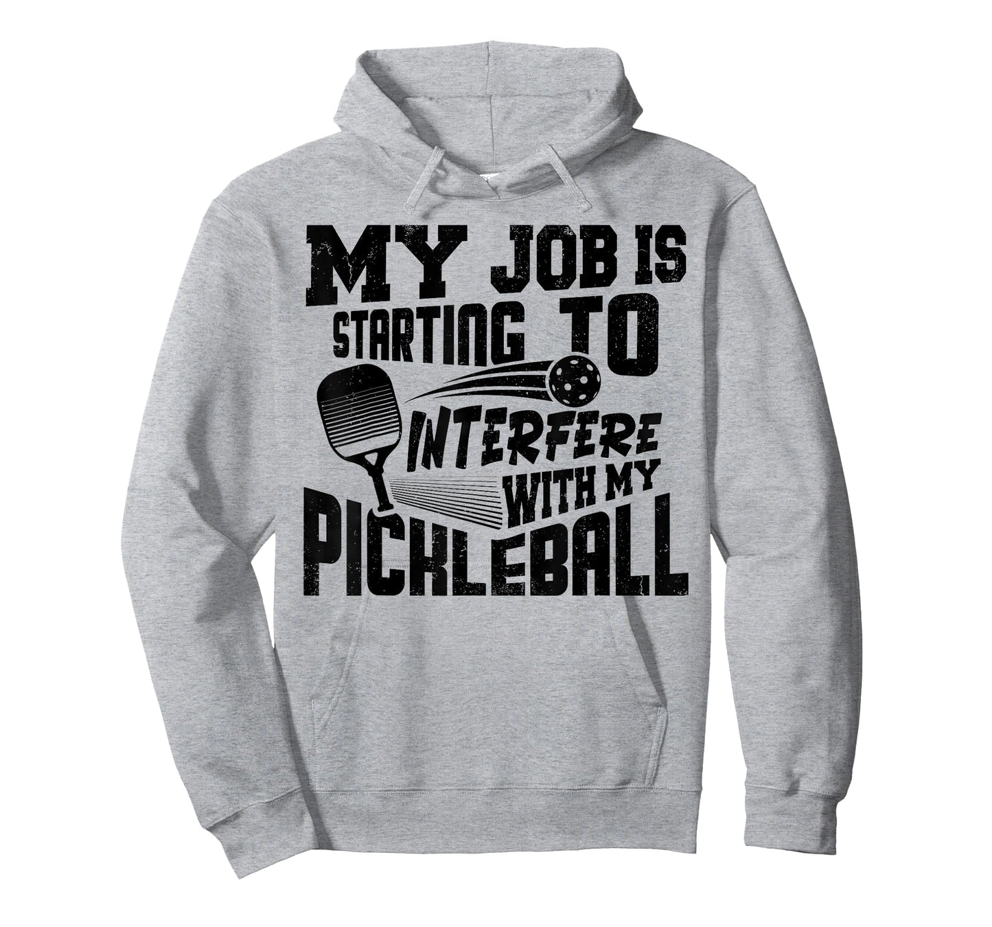 My Job Is Starting To Interfere With My Pickleball Player T-Shirt
