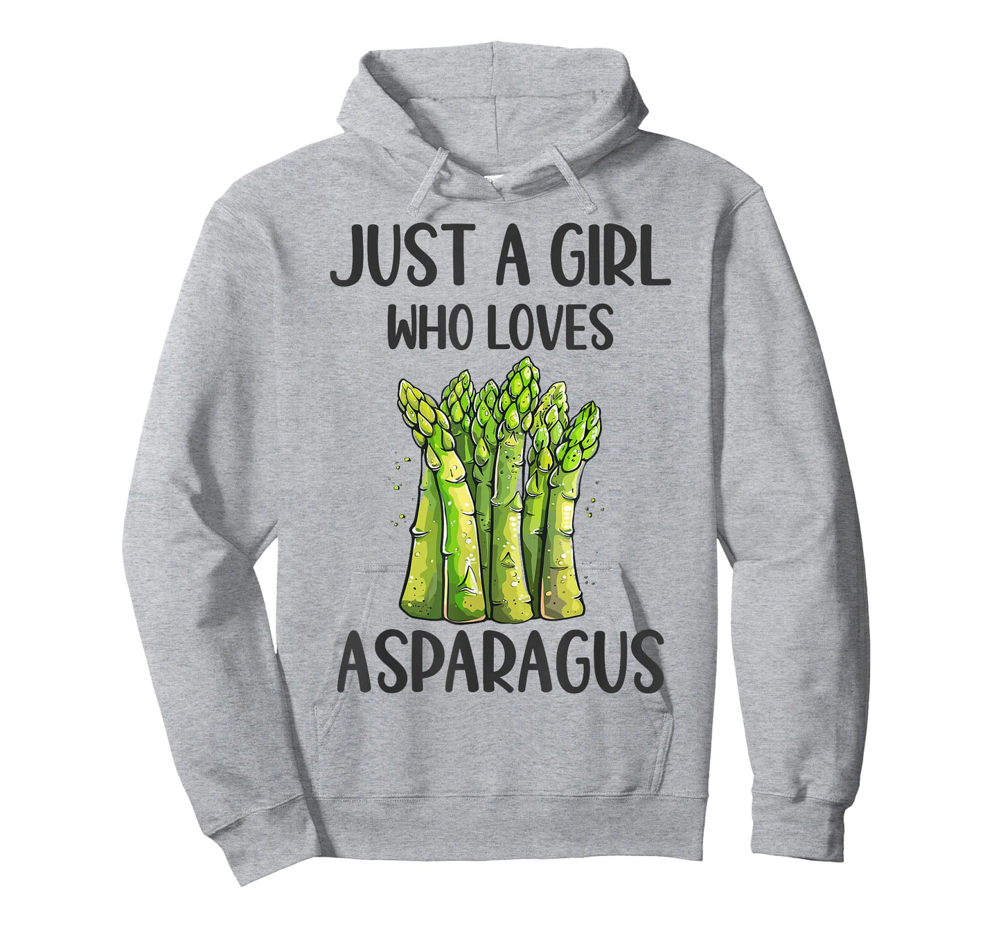 Funny Asparagus Lovers Gift Just A Girl Who Loves Asparagus T-Shirt