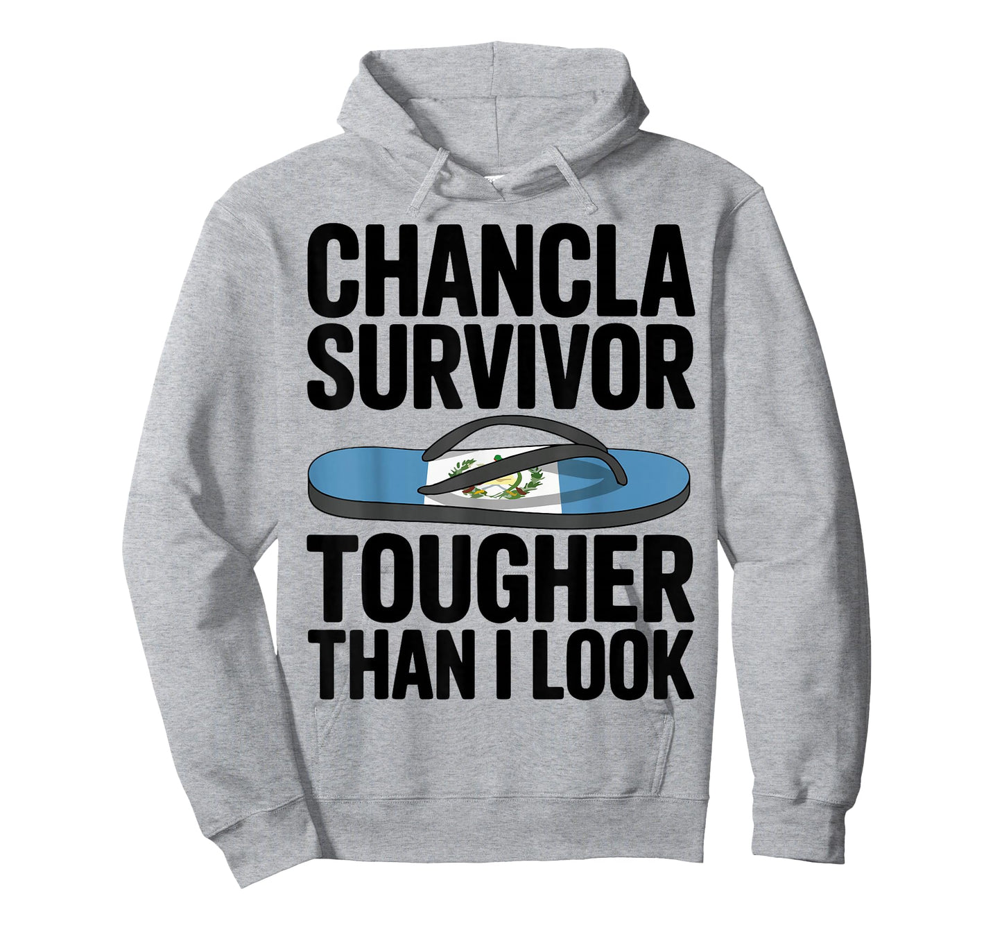 Chancla Survivor Guatemala Funny Guatemalan Flag T-Shirt