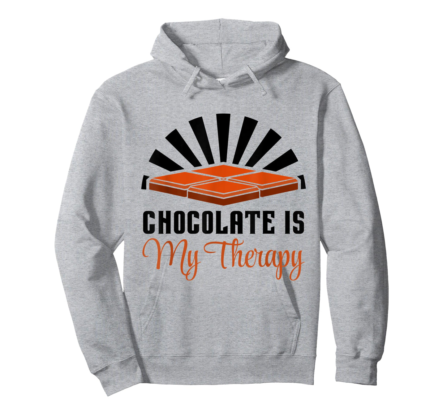 Chocolate as Therapy Funny Saying Chocolate Lover T-Shirt