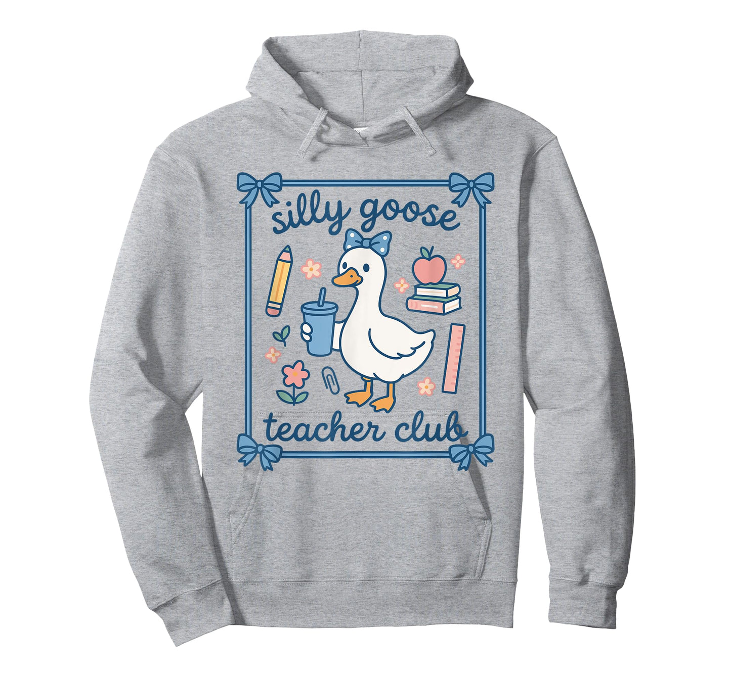 Cute Silly Goose Teacher Club for Women T-Shirt
