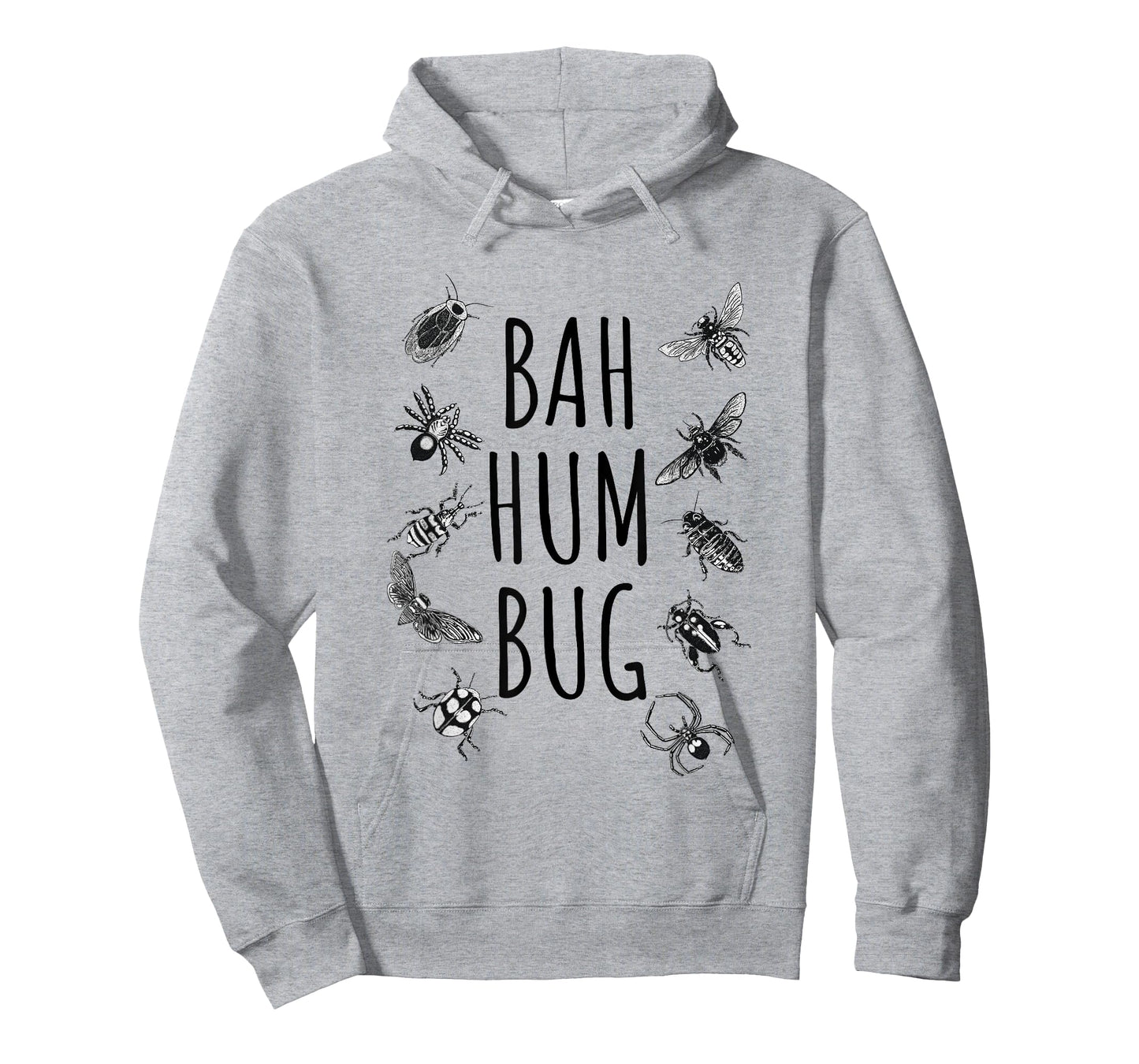 Bah Hum Bug T-Shirt Funny Entomology Christmas Tee T-Shirt