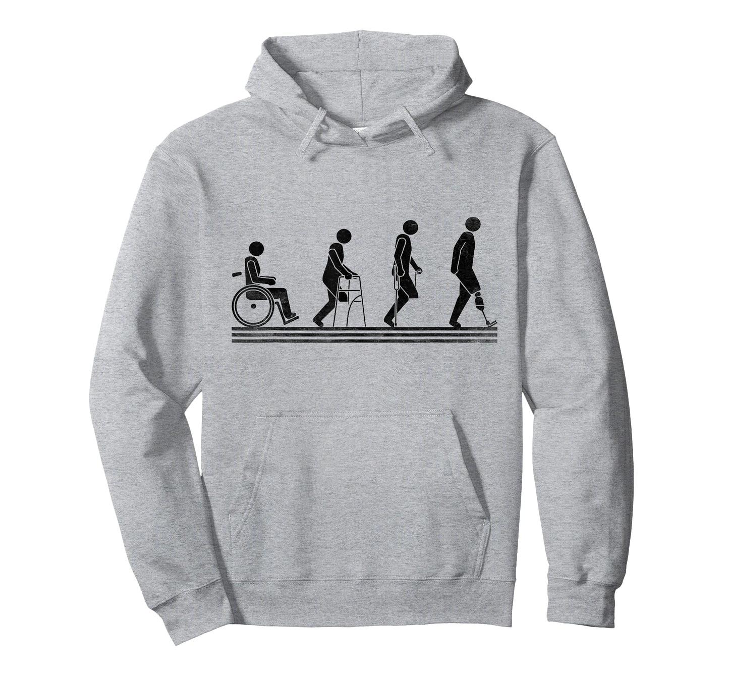 Amputee Wheelchair Prosthetic Leg Amputation Amputee T-Shirt