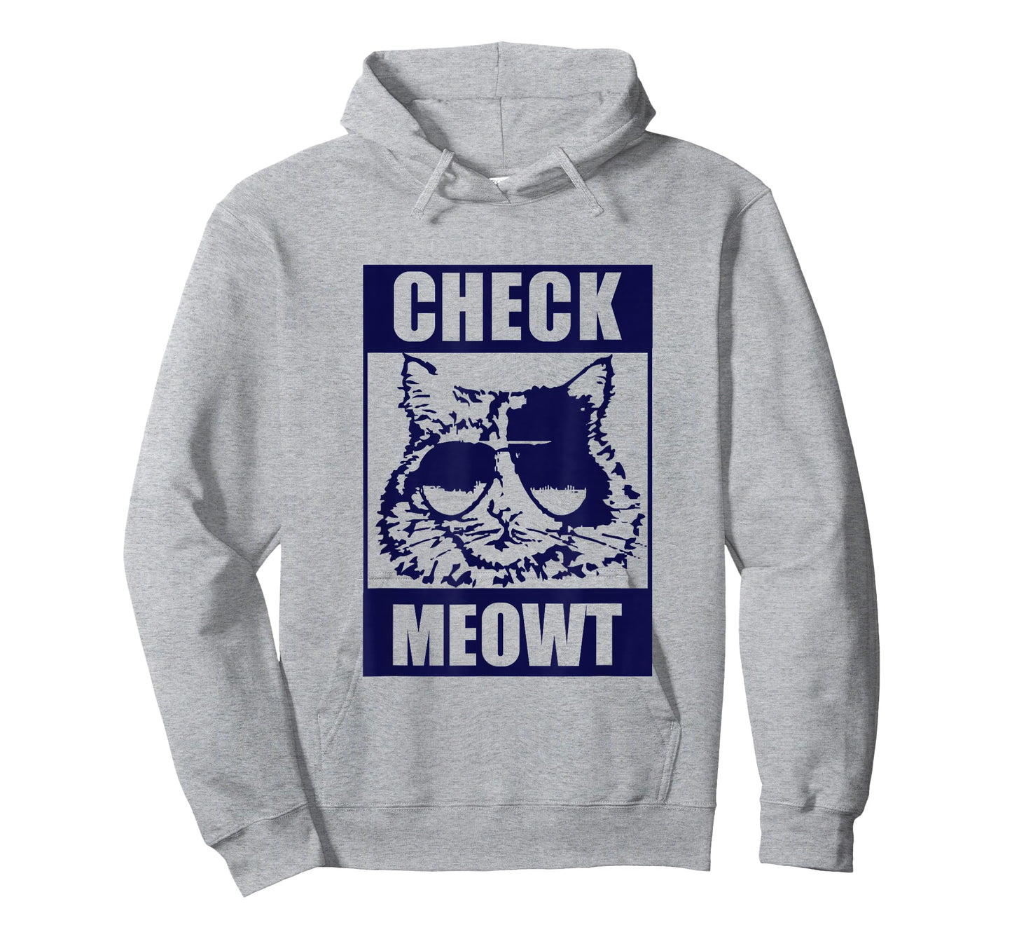 CAT T-SHIRT Funny Cat Tee "CHECK MEOWT" T-Shirt