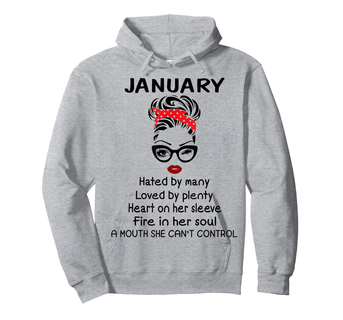 January Girl Hated By Many Loved By Plenty T-Shirt