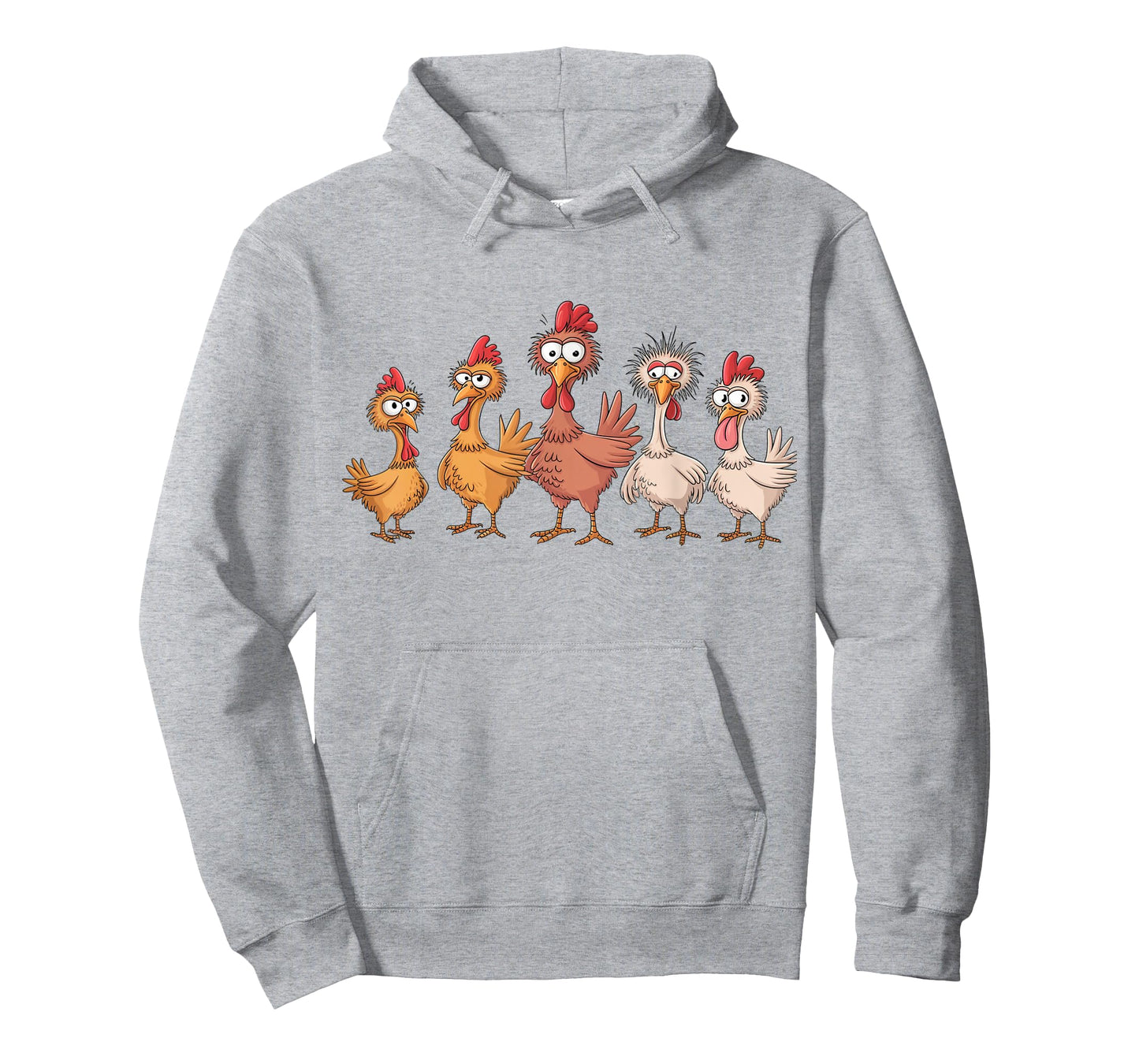 Chicken Art Crazy Chicken Gifts For Men Women Kid Boy Family T-Shirt