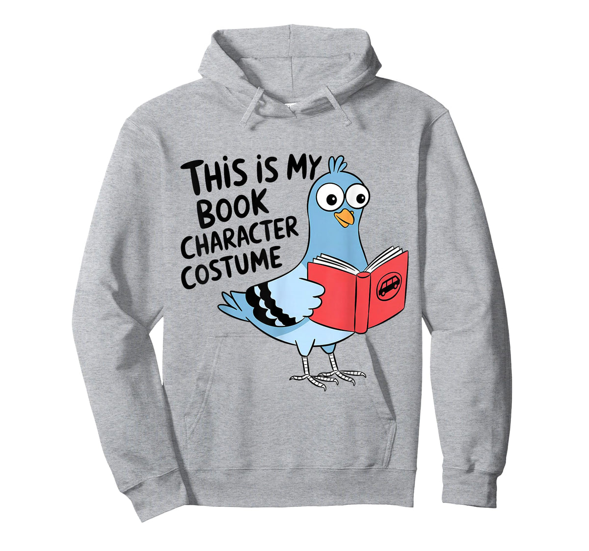 This is My Book Character Costume Funny Pigeon Kids Reading T-Shirt