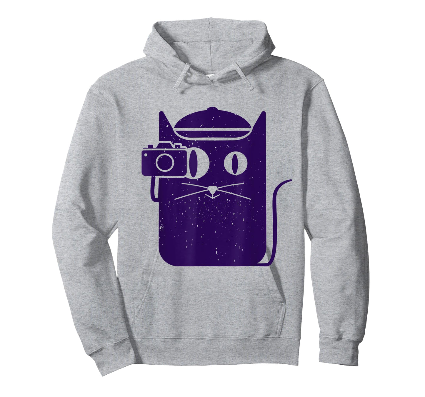 Camera Cat Funny Cute Kawaii Photography Photographer Men Women Kids T-Shirt