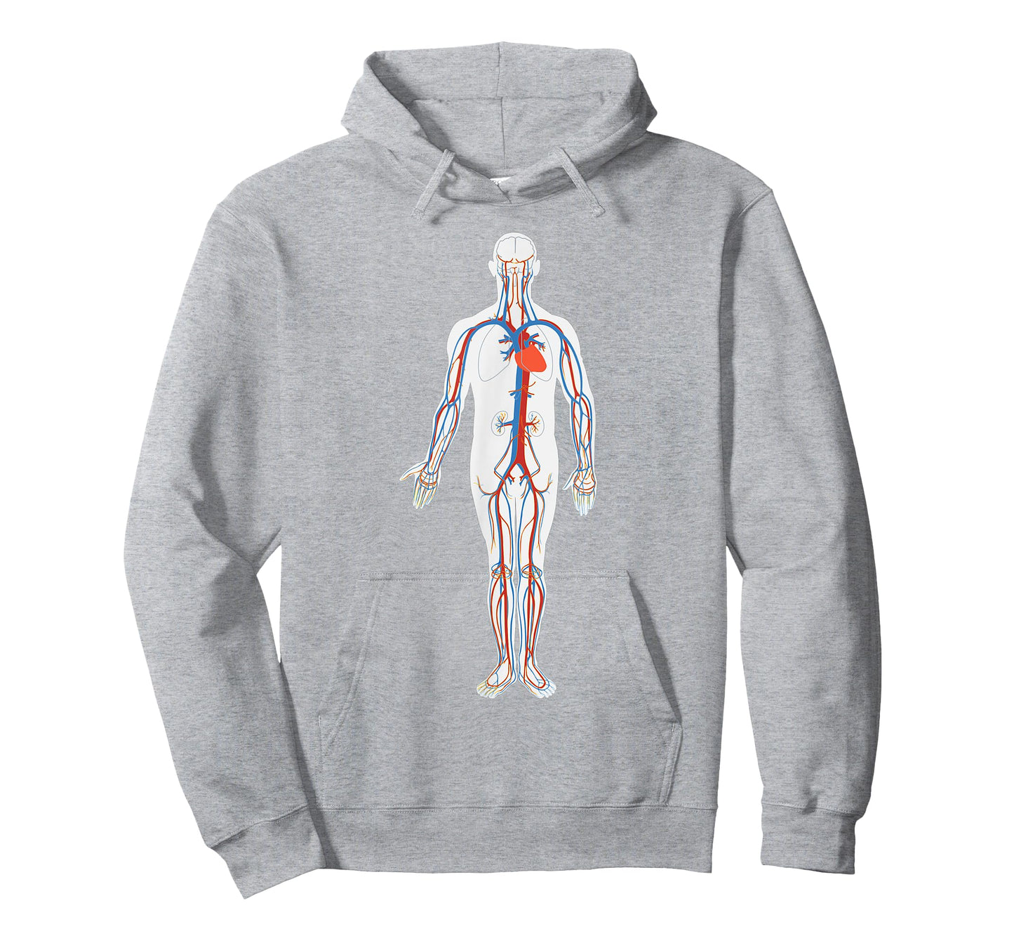 Circulatory System Anatomy Chart Arteries Veins T-Shirt