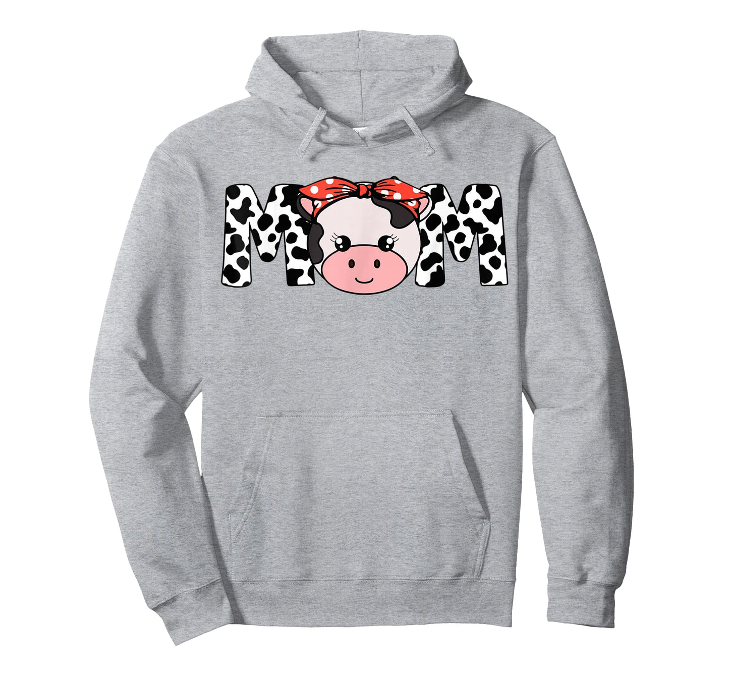 Mom Cow-Print T Shirt Women Heifer Farm Mama T-Shirt