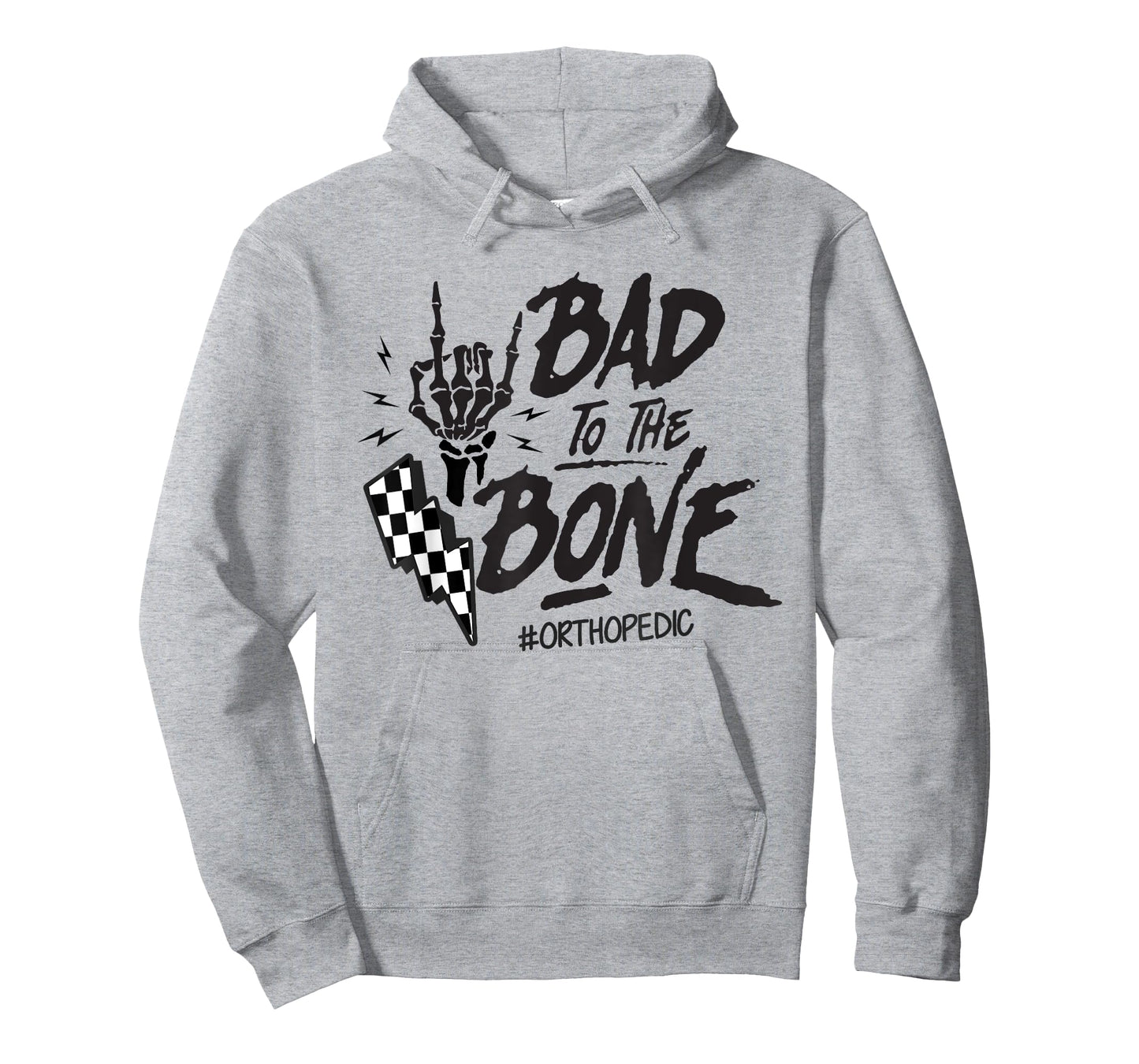 Bad To The Bone Retro Skeleton Orthopedic Surgeon RN Squad T-Shirt