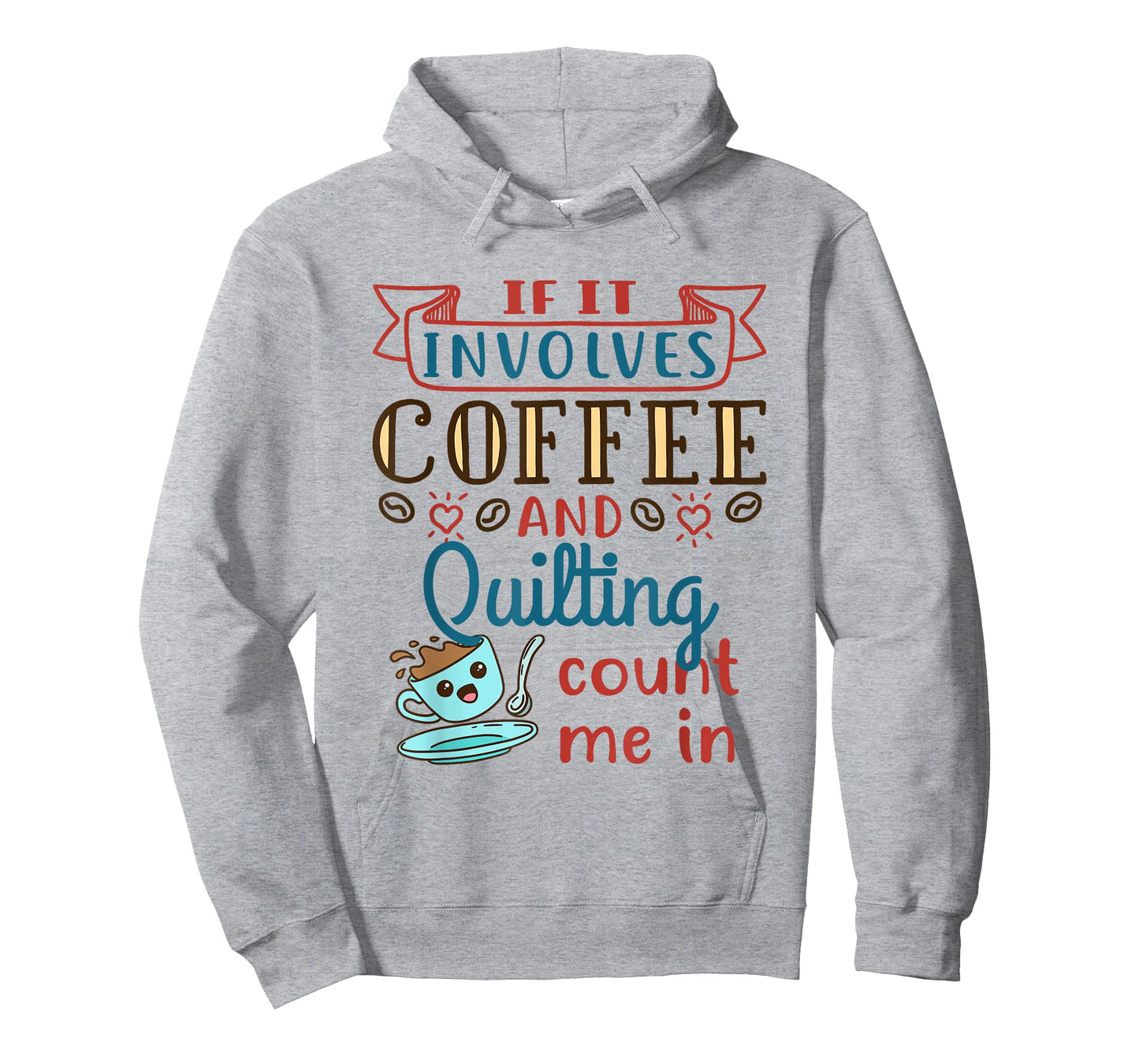 Coffee and Quilting Quilter Crafty Quilts Hobby Craft T-Shirt