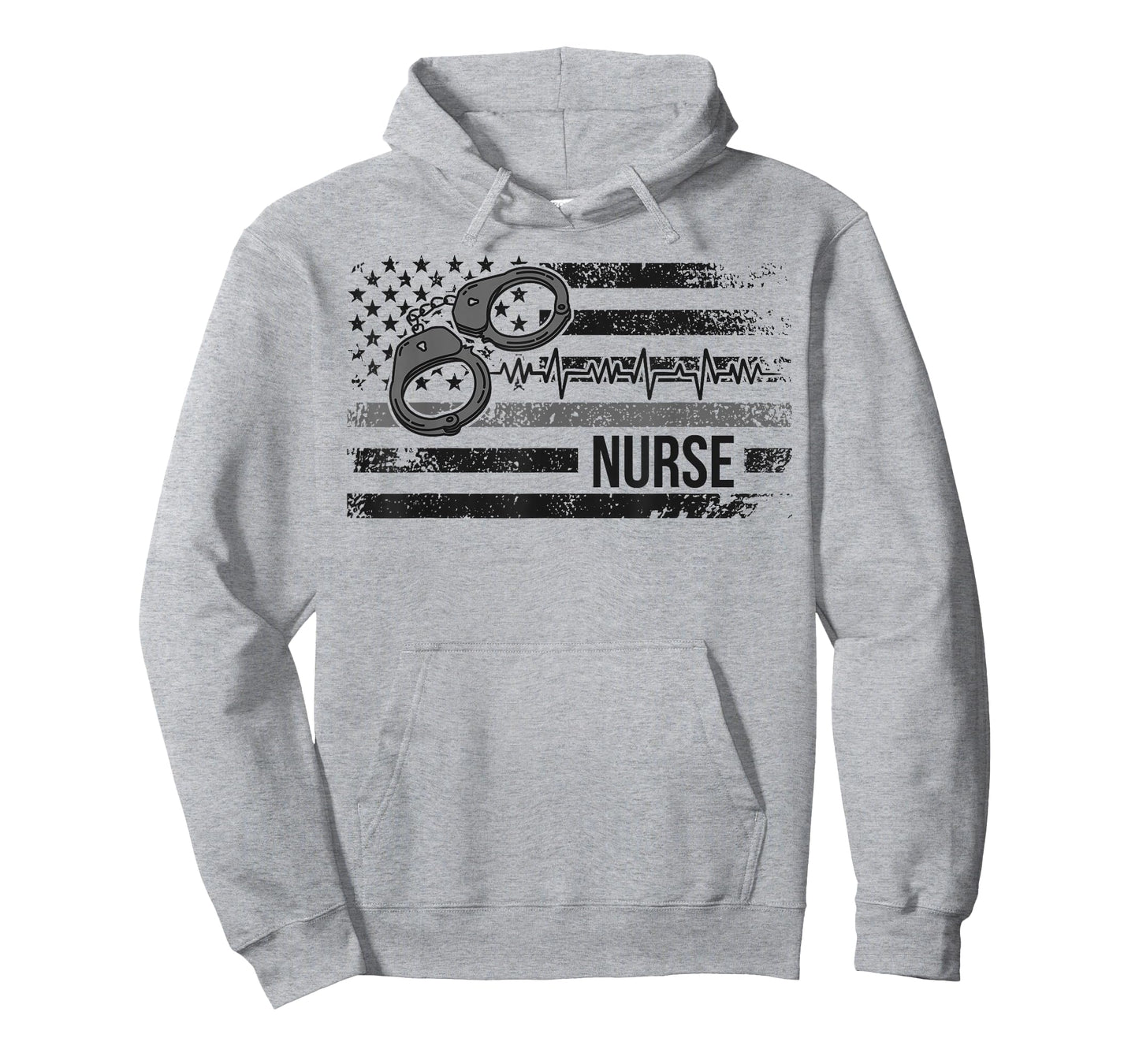 Correctional Nurse American Flag Corrections Nursing T-Shirt