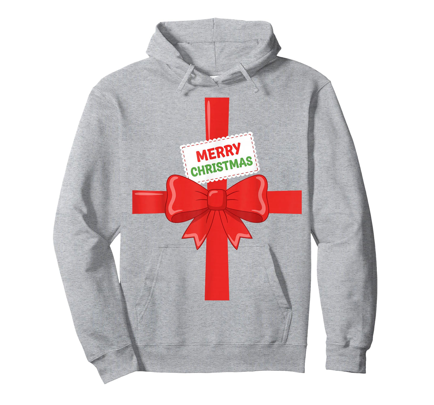 Funny Christmas Bow Present Xmas Costume Kids Men Women T-Shirt