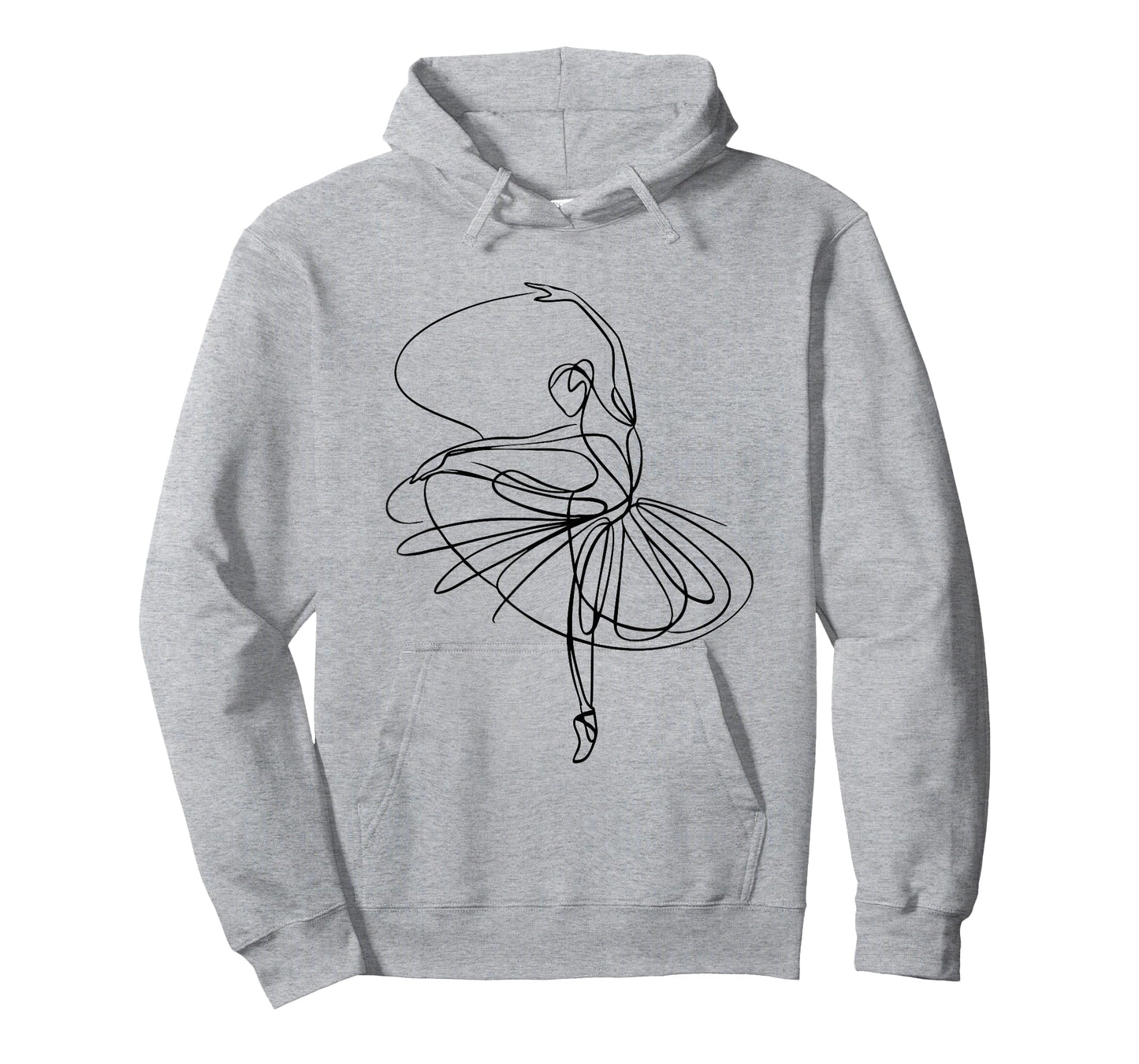 Ballet Dancer Dancing Ballerina Minimalist Dance Women Girls T-Shirt