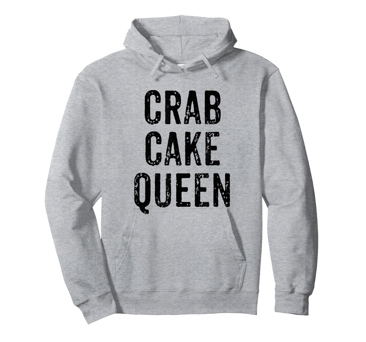 Crab Cake Queen Vintage Distressed Chef Foodie Seafood T-Shirt