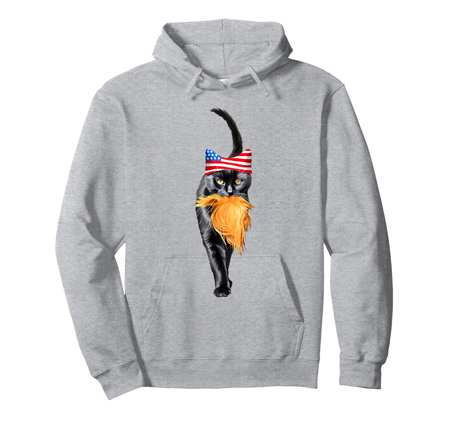 Funny Childless Cat Lady with Trump Hair Vote Kamala 2024 T-Shirt