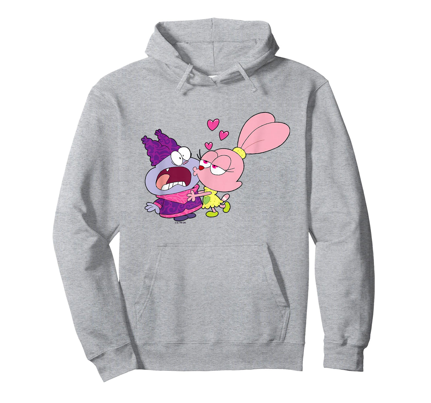 Chowder Valentine's Day Panini Kissing A Terrified Chowder T-Shirt