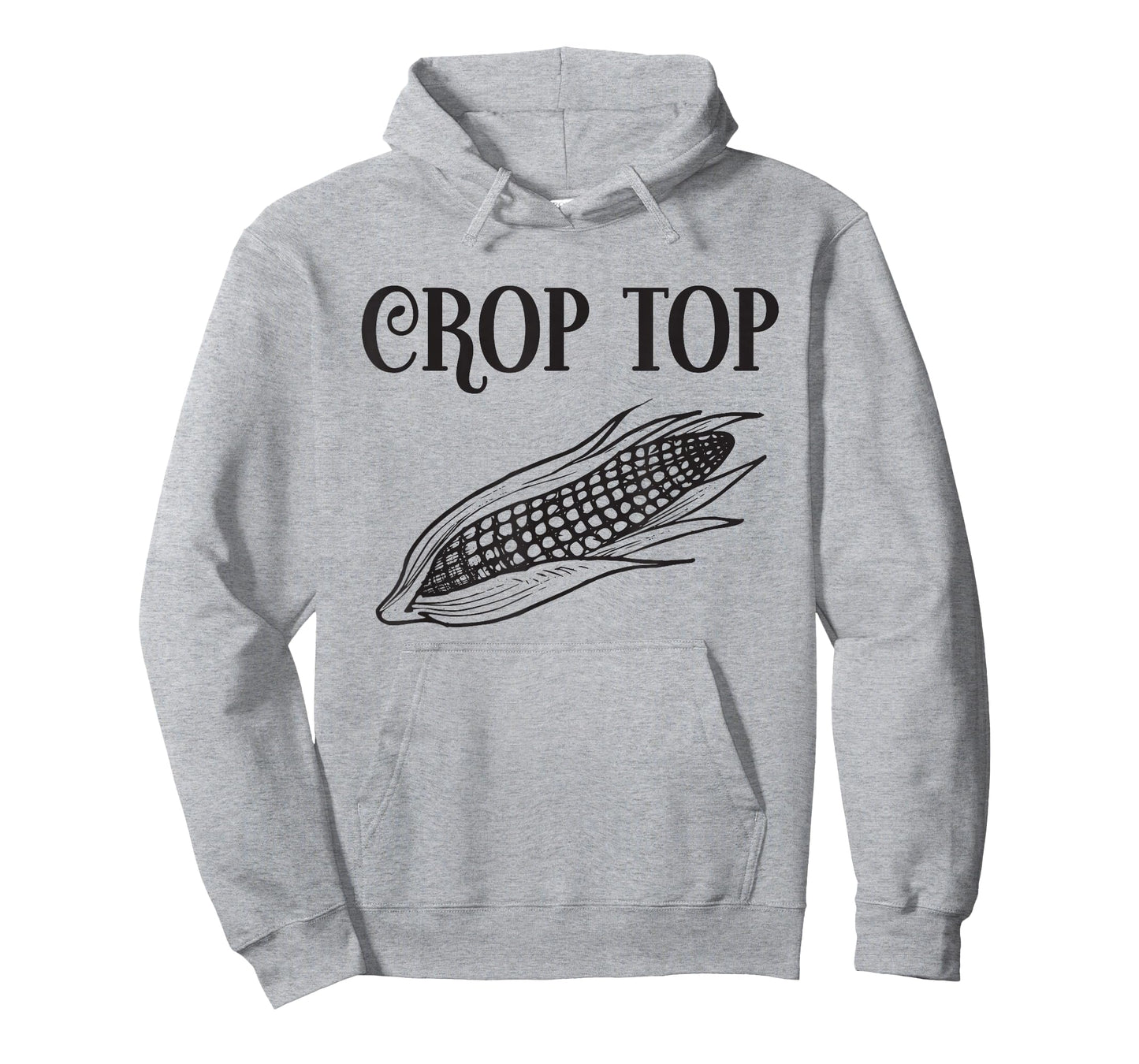 Crop Top Funny Gardening Farming Corn Lover Corny Country T-Shirt