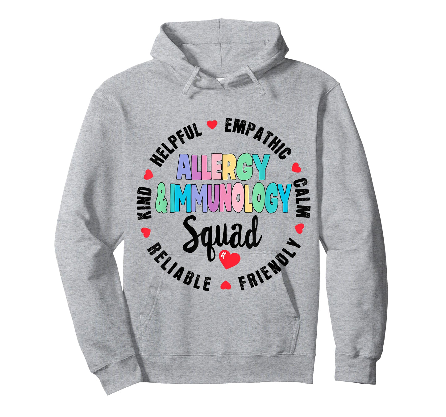 Allergy and Immunology Squad Nurse Team Registered Nursing T-Shirt