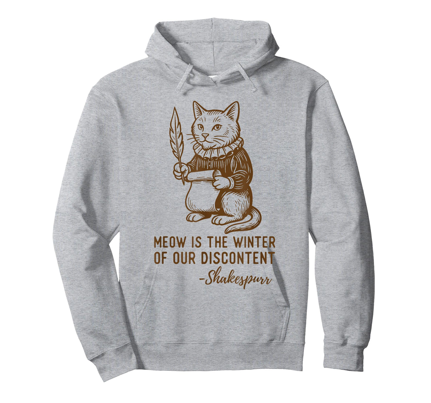 Funny Shakespeare Quote Cat Shakespurr T-Shirt