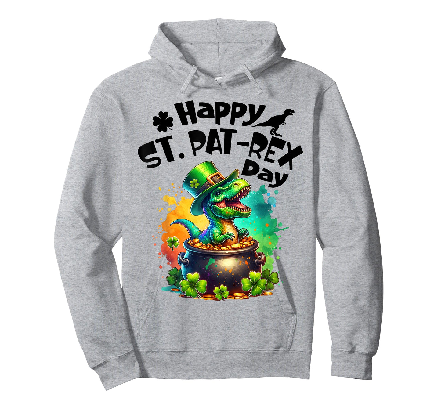 Happy St. Pat-rex Day St Patricks Day Dinosaur T-Rex Funny T-Shirt
