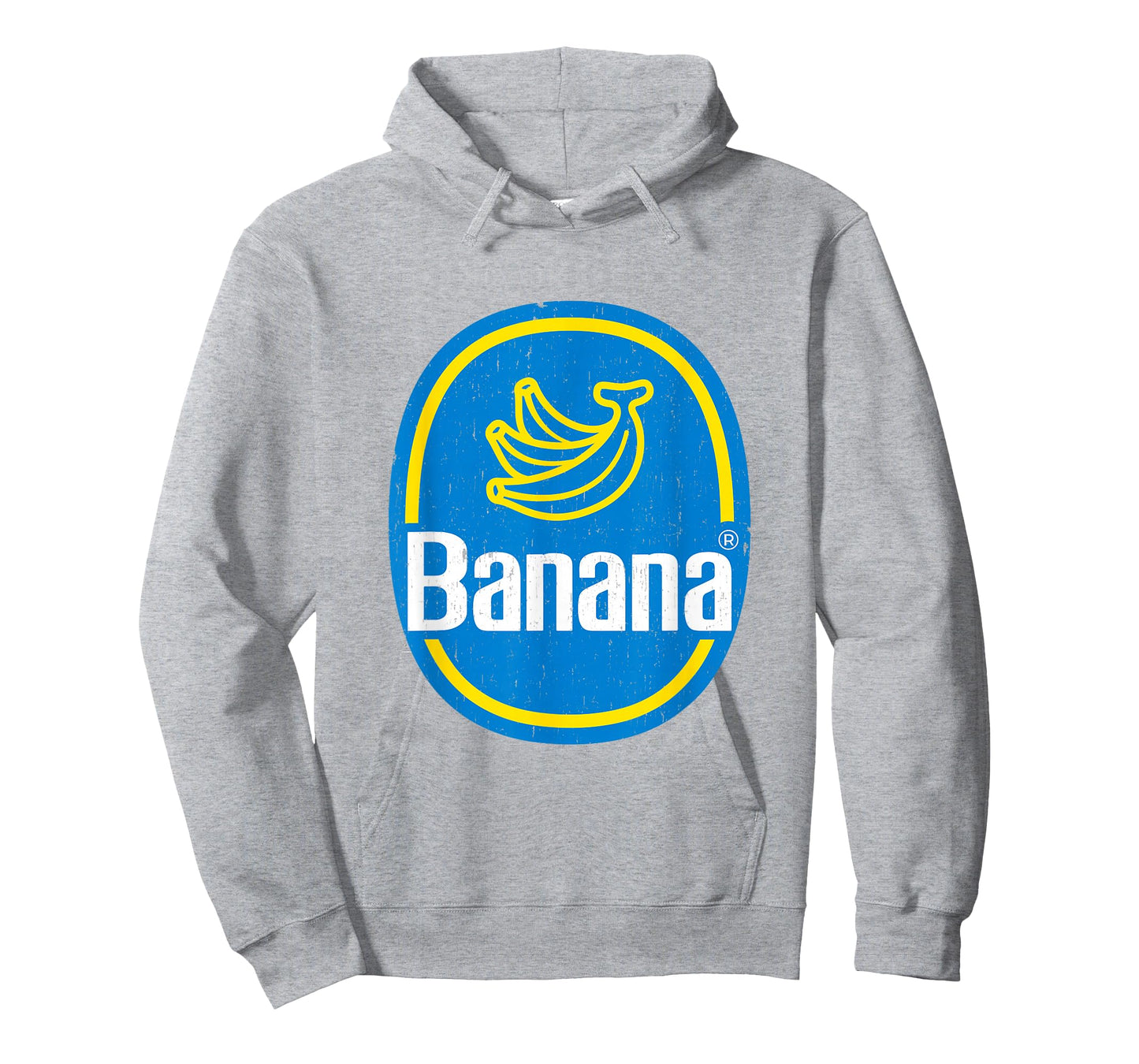 Yellow Banana Sticker Fruit Lazy DIY Easy Halloween Costume T-Shirt